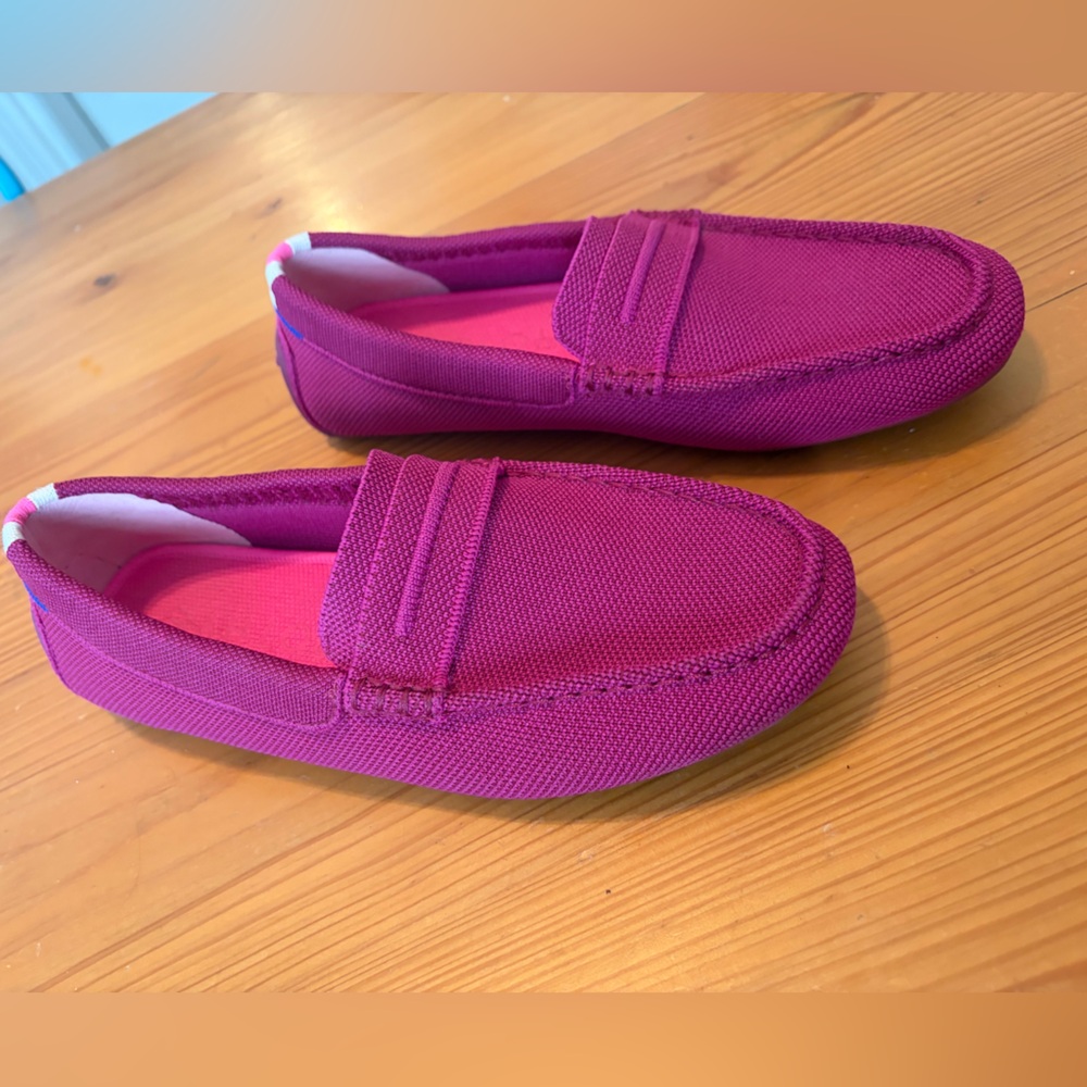 Rothy Berry Pink Loafers - Picture 4 of 4